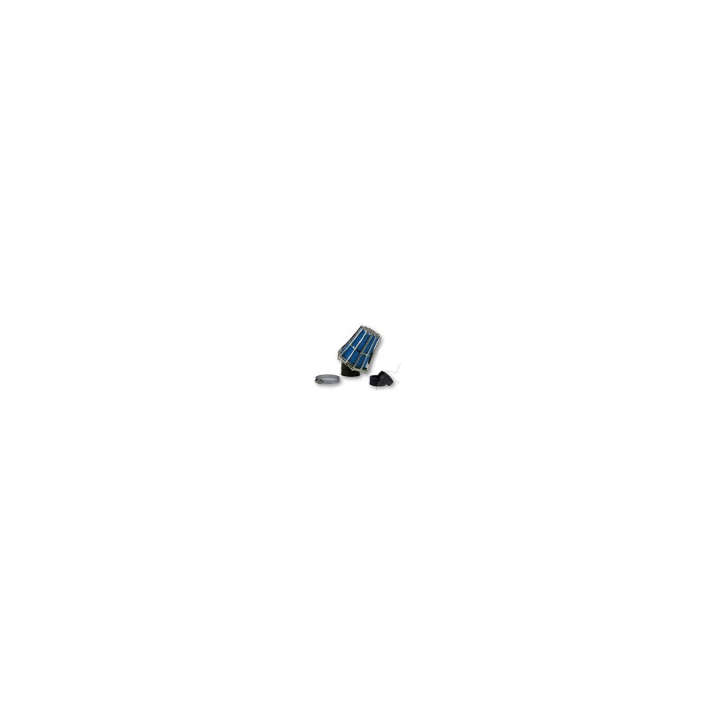 levegőszűrő SPORT d:28/35 30 króm-kék robogó TNT TUNING