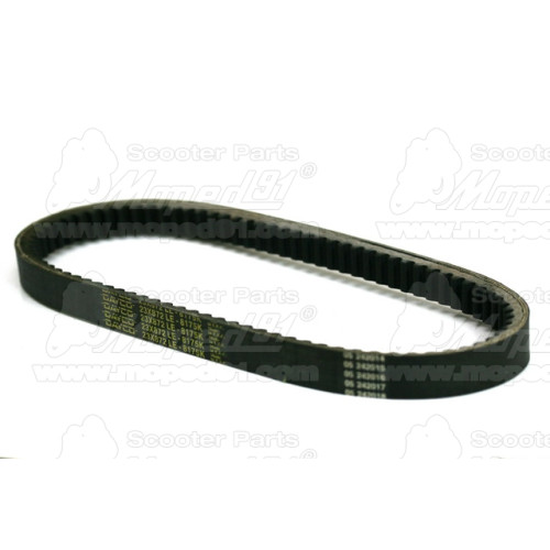 ékszíj 23x872 APRILIA LEONARDO 250 (99-01) / LEONARDO 300 (04-) / BENELLI VELVET TOURING 250 (98-) / MALAGUTI MADISON S 250 (99-