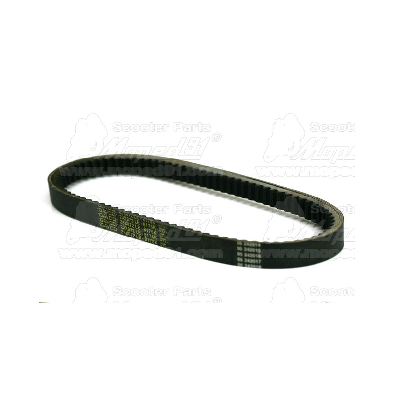 ékszíj 23x872 APRILIA LEONARDO 250 (99-01) / LEONARDO 300 (04-) / BENELLI VELVET TOURING 250 (98-) / MALAGUTI MADISON S 250 (99-