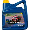 PUTOLINE N-TECH® PRO R+ 10W-60 motorkerékpár-olaj. Kiszerelés: 4L
