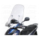 légterelő plexi HONDA SHi 125-150 2009-2011, tartóval