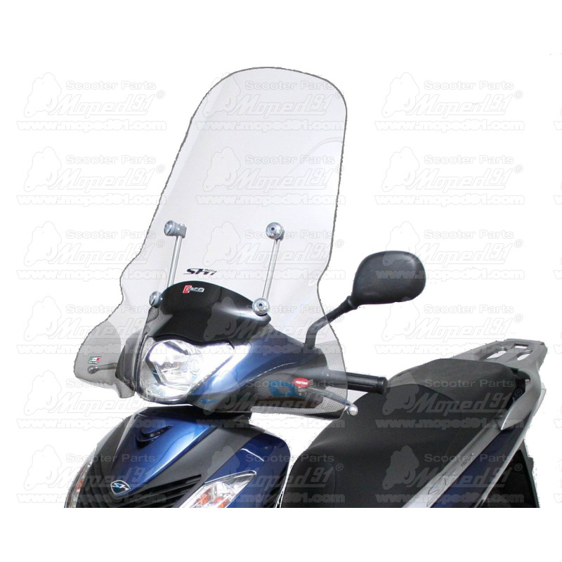 légterelő plexi HONDA SHi 125-150 2009-2011, tartóval